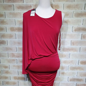 택부착 BCBG MAXAZRIA 정품 져지스판셔링원피스