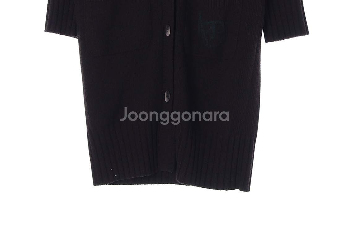 [S]마인 울캐시미어88% 브라운 헤비 울 니트 롱 가--3