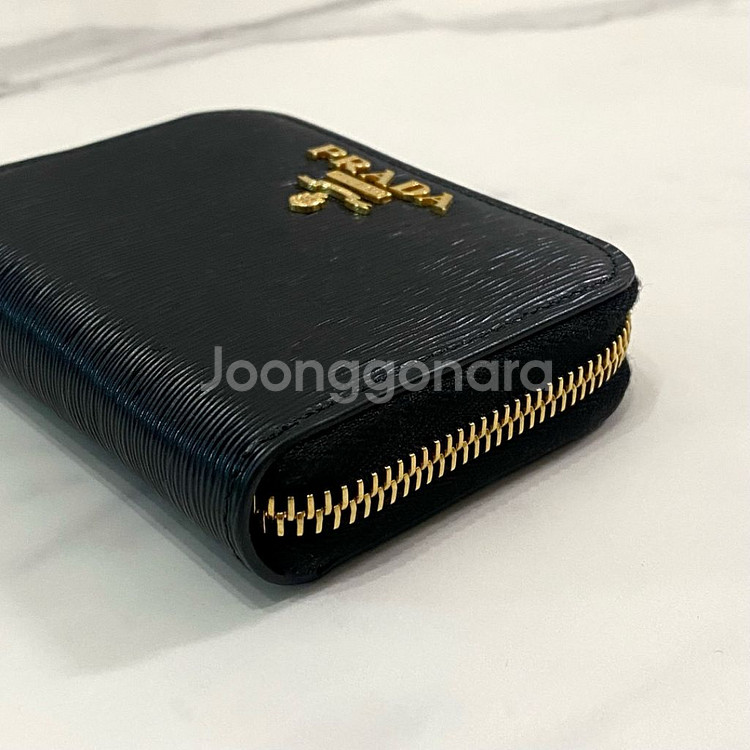 프라다 비텔로무브 메탈로고 동전지갑 반지갑 1MM268--2