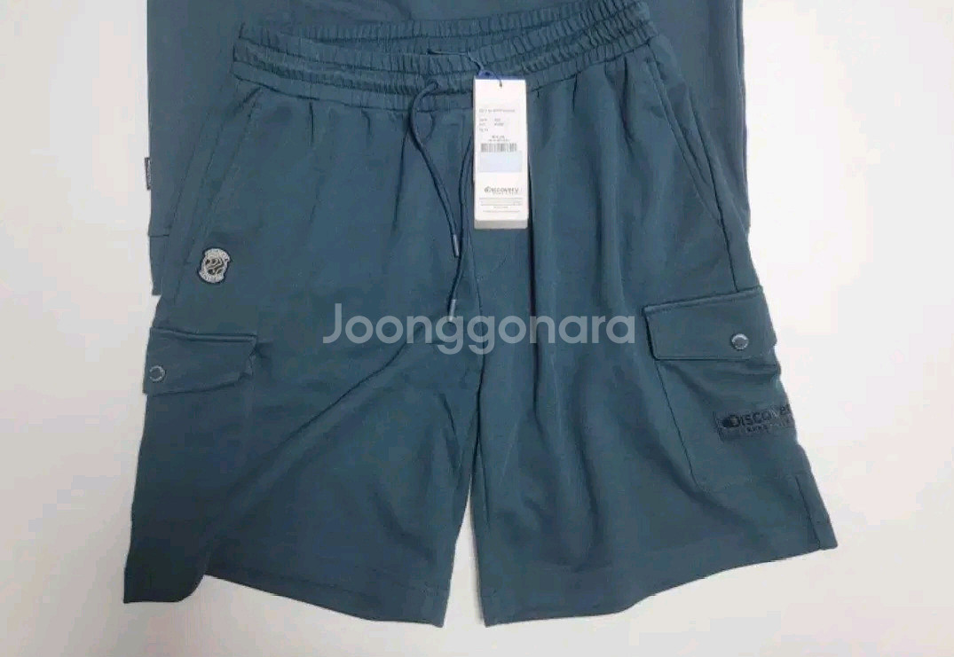 새상품)디스커버리 남성 면트레이닝 반바지 34--0