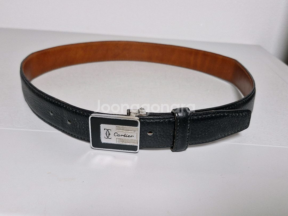 까르띠에 가죽벨트--4