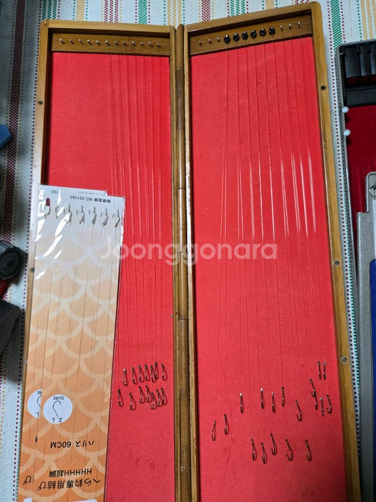 중층내림낚시 원줄함,목줄함--0