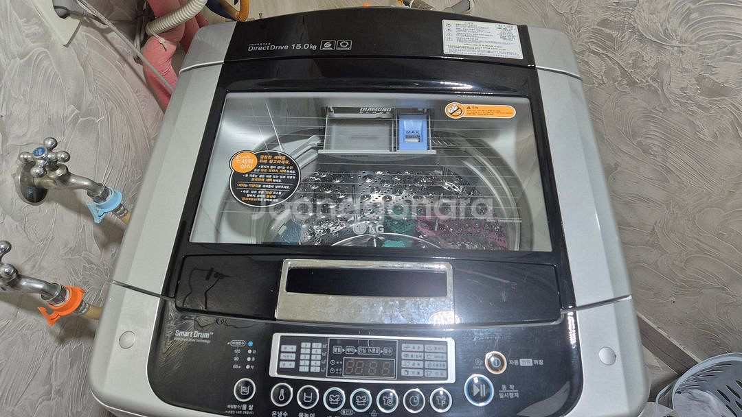 엘지통돌이세탁기 15kg--2