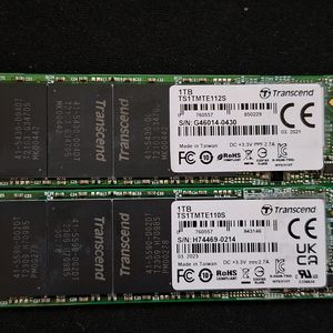 트랜센드 M.2 NVME SSD 1TB(국내정품)
