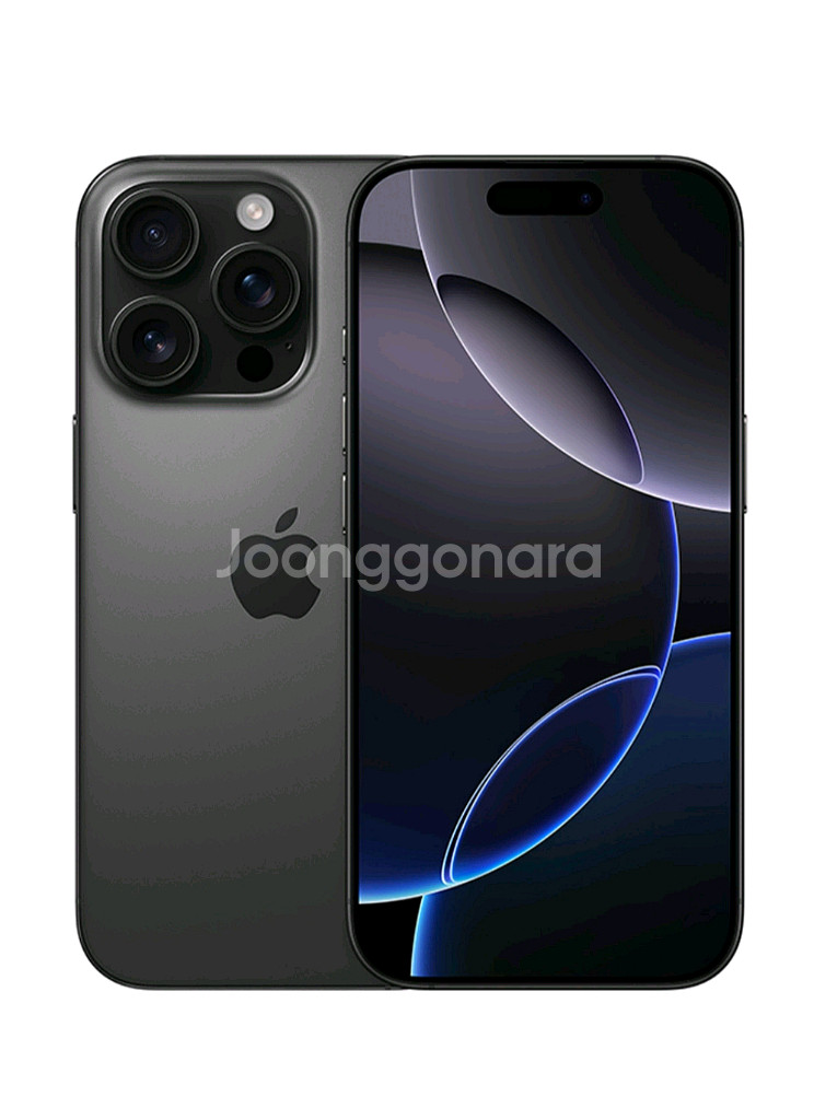 아이폰 16 프로 256GB 미개봉 자급제 블랙티타늄--0