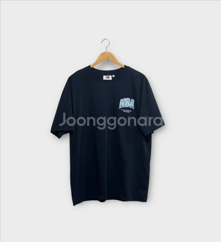 NBA 3D로고 라운드 티셔츠 M-L--1