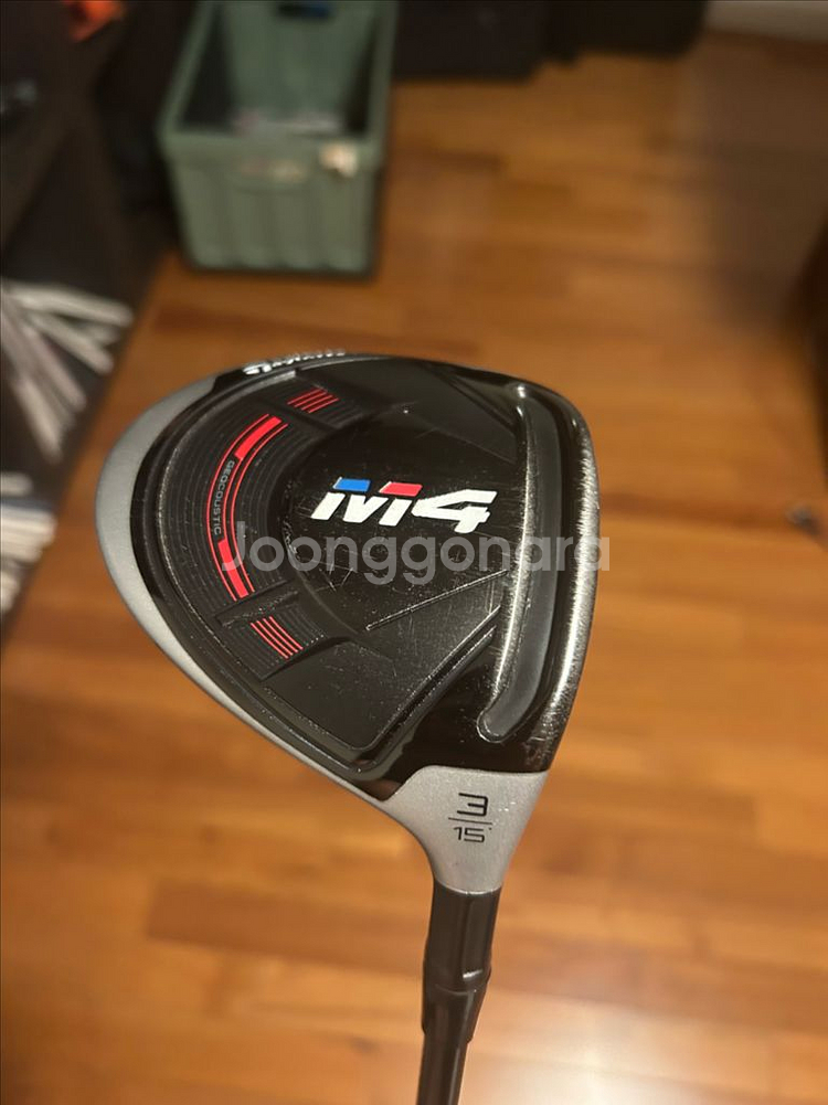 테일러메이드 3번우드 m4 5s 후부키샤프트--0