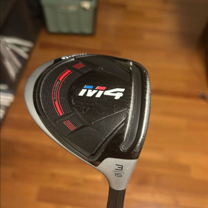 테일러메이드 3번우드 m4 5s 후부키샤프트