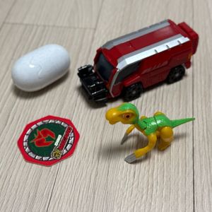 공룡메카드 테리지노+티톤 세트 (타이니소어 테리지노)