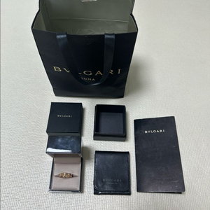 불가리 정품 비제로원 18k 반지 풀구성