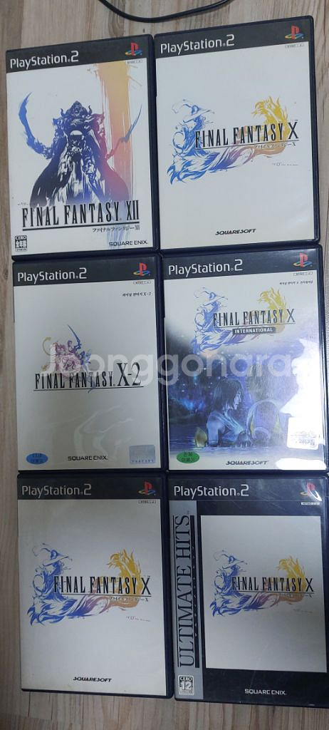 PS2 플스2 파이널판타지--0