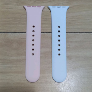 새제품) 애플워치 정품 스트랩 긴쪽 스트랩 2개