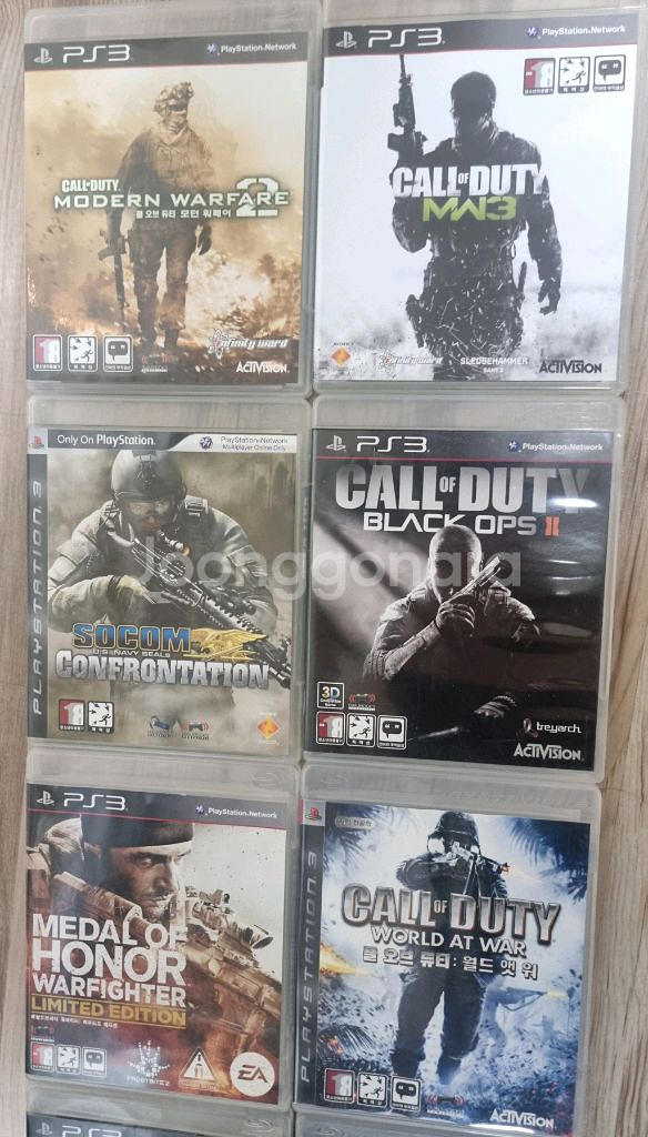 PS3 플스3 콜오브듀티 밀리터리 GTA시리즈--2