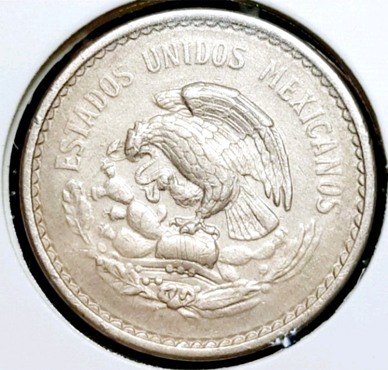멕시코 1946년 10센타보스.외국주화.주화 화폐 동전--0