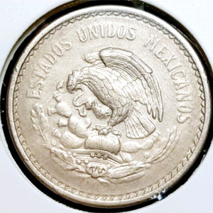 멕시코 1946년 10센타보스.외국주화.주화 화폐 동전