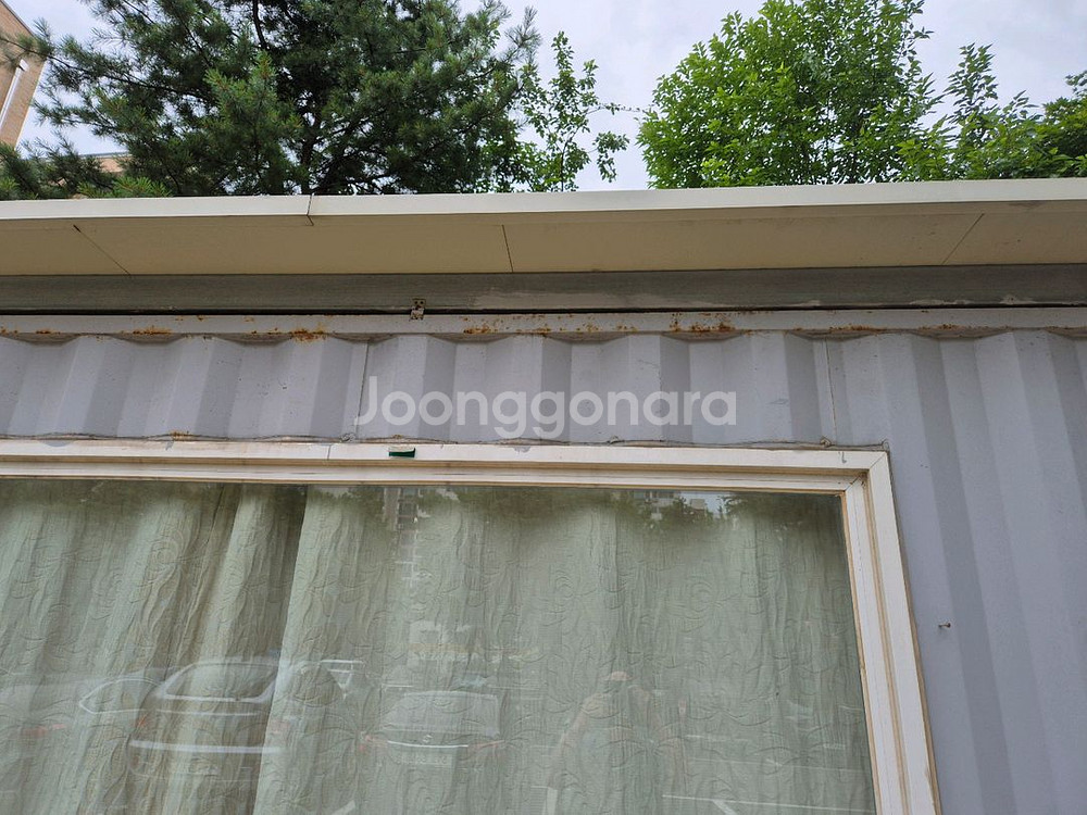 36중고컨테이너.판넬지붕.에어컨--3