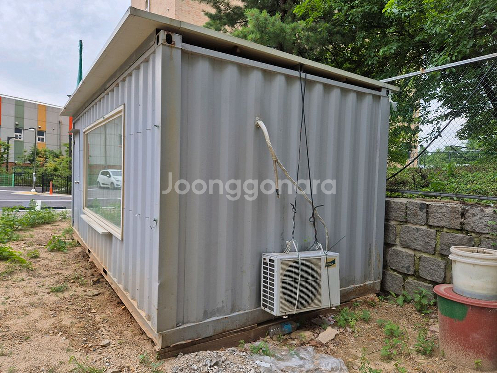 36중고컨테이너.판넬지붕.에어컨--1