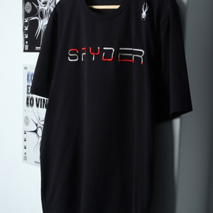 (XL-2XL) 스파이더 반팔 티셔츠 빅사이즈 사용감