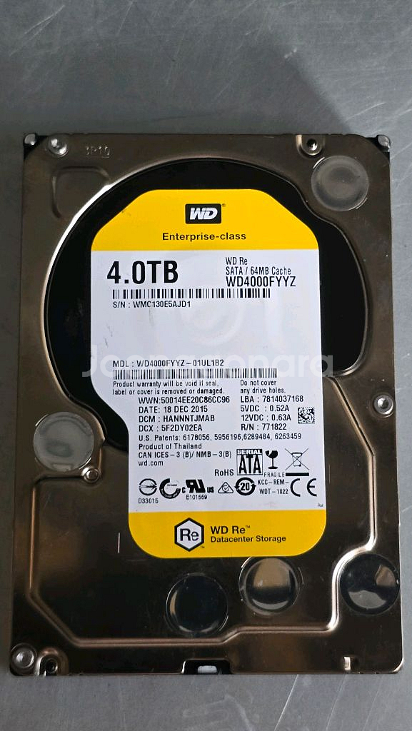 WD Re 4TB HDD Enterprise-class--0