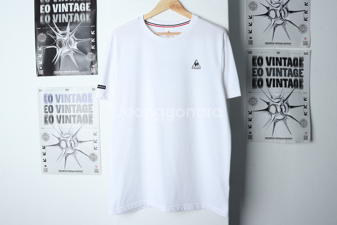 (2XL) 르꼬끄 반팔 티셔츠 빅사이즈 기능성 화이트--5