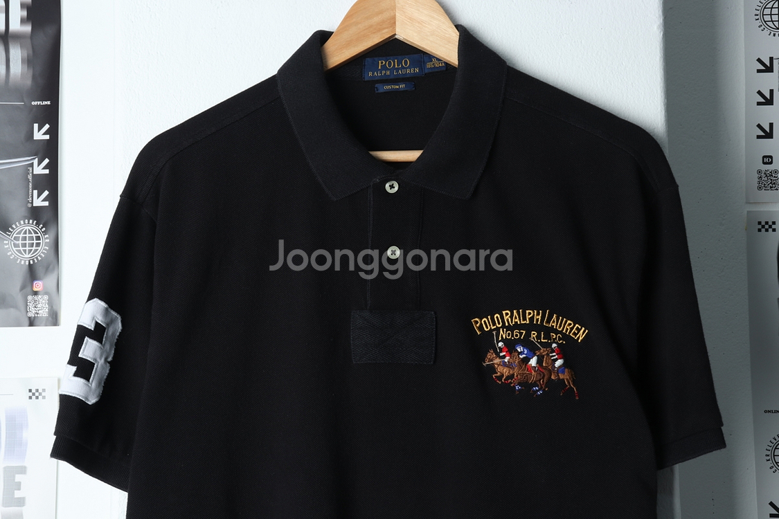 (XL-2XL) 폴로 랄프로렌 반팔 카라 티셔츠--1