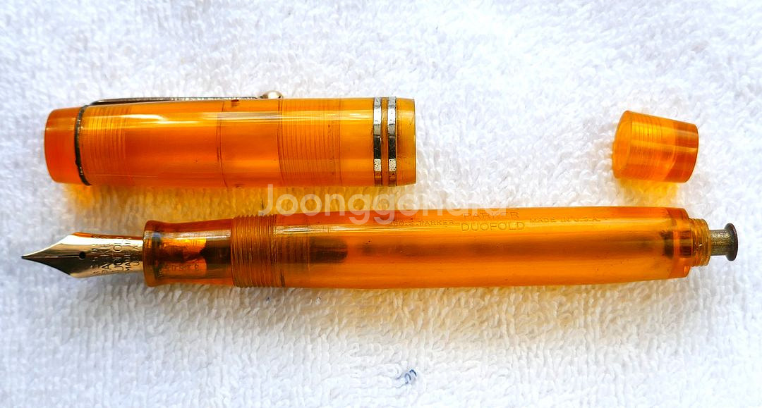 파카 듀오폴드 Jr. 데몬스트레이터 만년필 F--1
