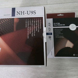 녹투아 CPU 쿨러 NH-U9S 팬추가 팝니다