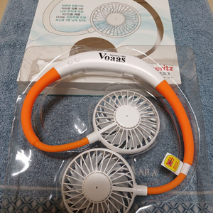 USB 충전식 넥 선풍기