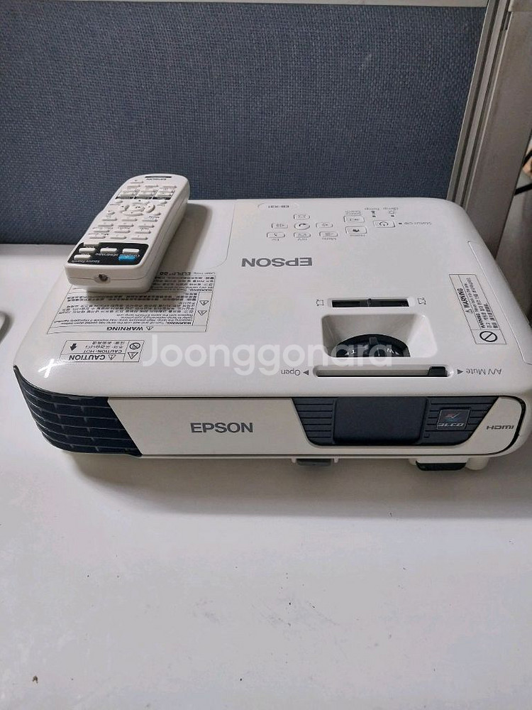 엡손 (A4시이즈)빔프로젝터 (완전 A급) EB-X31--0