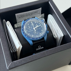 스위스구매 오메가 X 스와치 문스와치 미션 투 넵튠