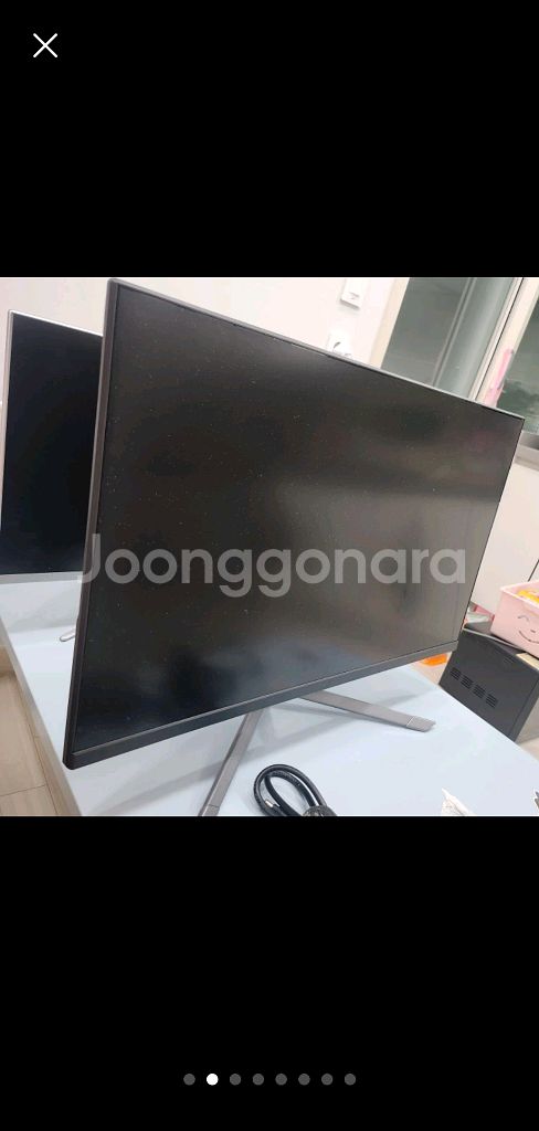 모니터 2대 팝니다(24인치75hz 27인치144hz--1