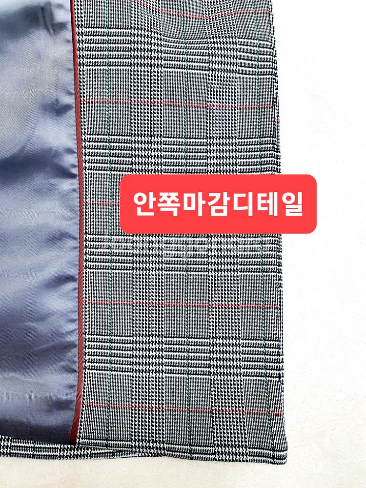 고급 체크코트(66~77)--1