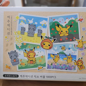 포켓몬스터 제주 에디션 직소 퍼즐