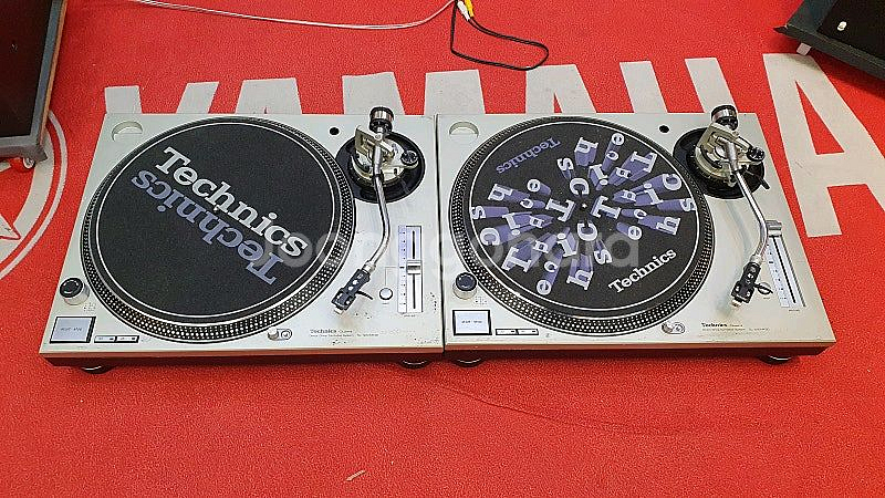 테크닉스SL-1200MK3D/실버 턴테이블--3