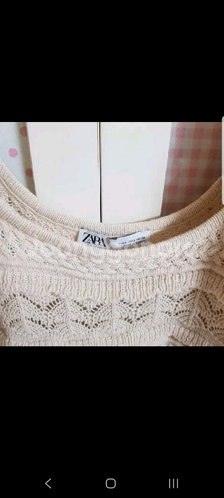 자라 니트 스웨터/55-66--1