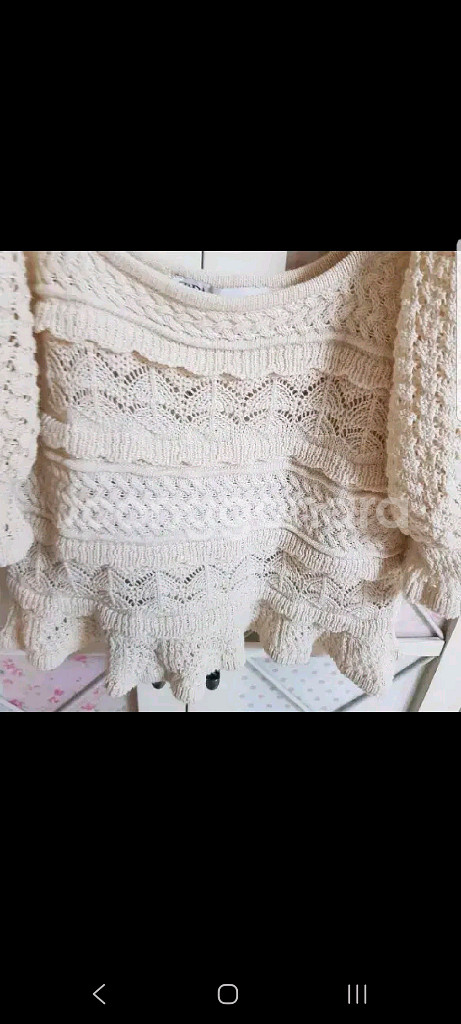 자라 니트 스웨터/55-66--3