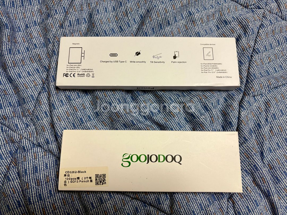 애플펜슬 2세대 짭플펜슬 풀박스 새제품 프로 USB-C--3