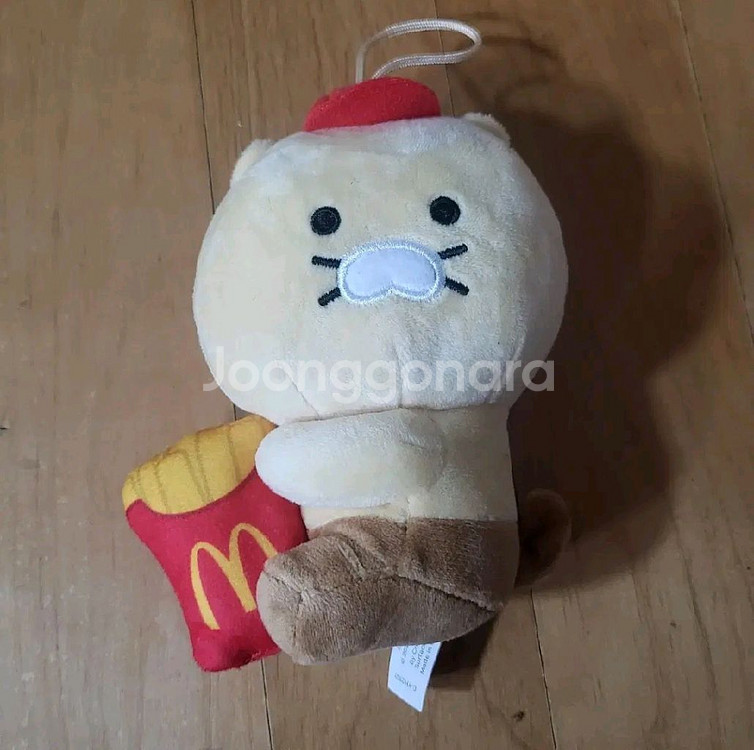 맥도날드 크루 해피밀 춘식이 감자튀김 카카오프렌즈 키링--0