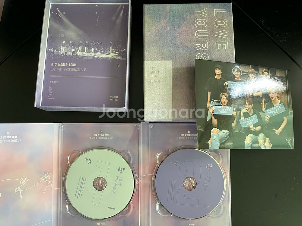 방탄 럽셀콘 뉴욕 DVD 석진 포카--1
