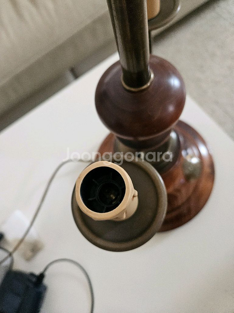 앤틱 이태리 대형글라스 스텐드--2