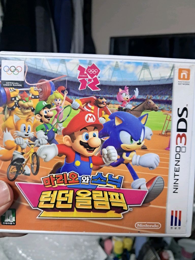 닌텐도 3ds 마리오와 소닉 런던올림픽