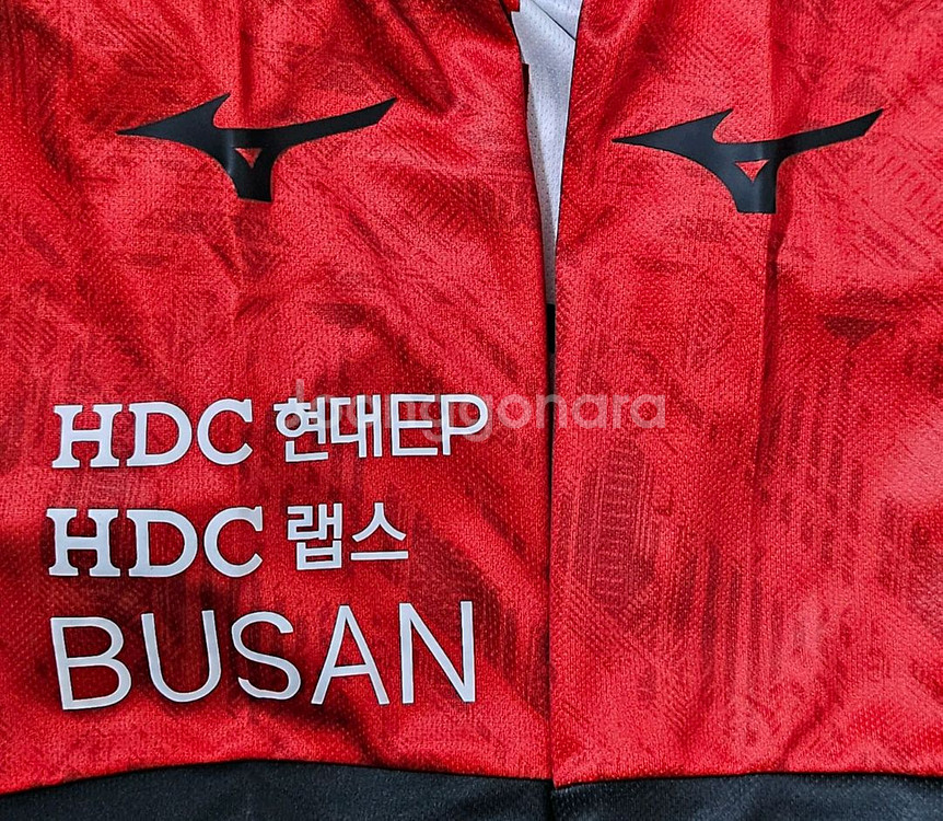[새상품]K리그 부산아이파크 미즈노 2024 홈 유니폼--2