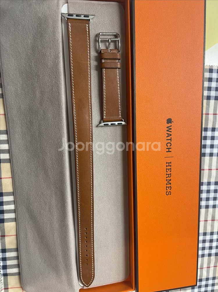 애플워치 에르메스 포브 더블투어 SS급--0