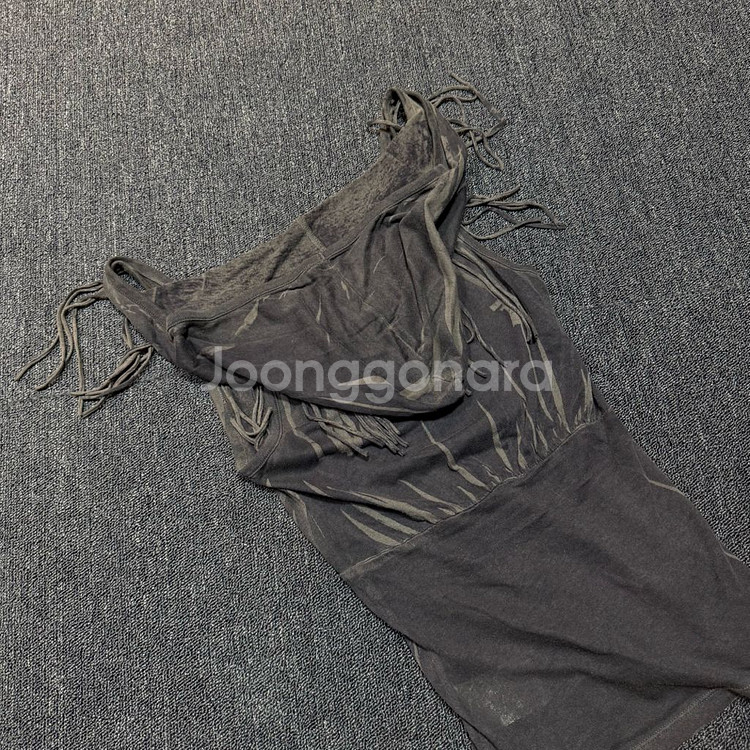 디젤 테슬 슬리브리스 후드 탑--8