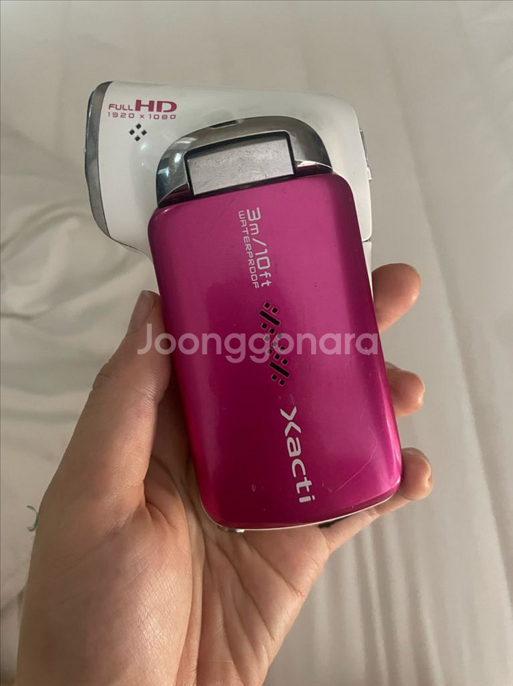 배송비포함)산요작티 ca100 캠코더--0