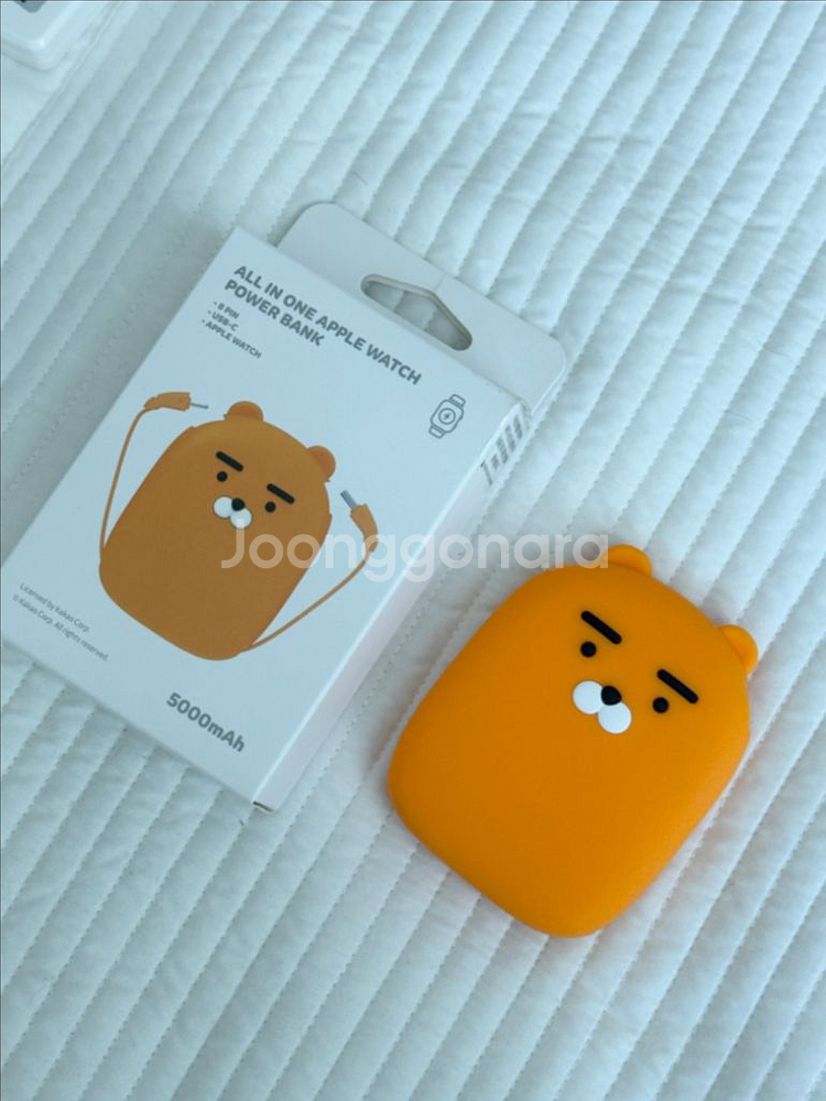 새상품 라이언 올인원 보조배터리 애플워치, c타입--9