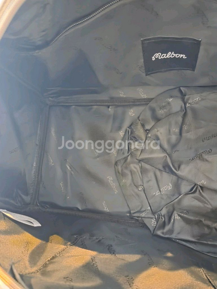 말본골프백 캐디백 보스턴백 애나멜 베이지--6
