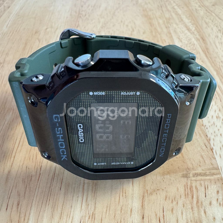 지샥 [GM-5600] 밀리터리 카모플라쥬 주우재 시계--3