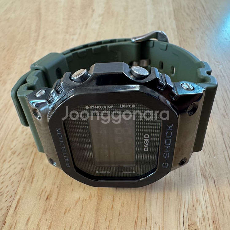지샥 [GM-5600] 밀리터리 카모플라쥬 주우재 시계--4