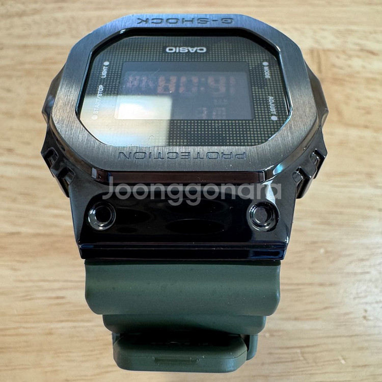 지샥 [GM-5600] 밀리터리 카모플라쥬 주우재 시계--6